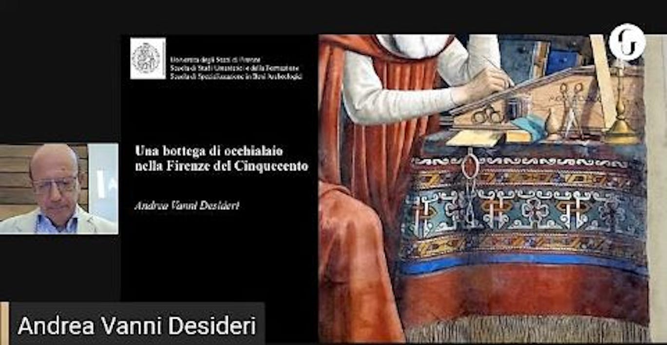 Andrea Vanni Desideri - "Una bottega di occhialaio nella Firenze del XVI secolo"