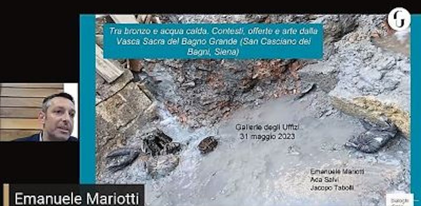 Emanuele Mariotti - Tra bronzo e acqua calda. Contesti, offerte e arte dalla Vasca sacra del Bagno Grande a San Casciano dei Bagni