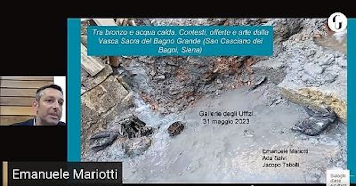 Emanuele Mariotti - Tra bronzo e acqua calda. Contesti, offerte e arte dalla Vasca sacra del Bagno Grande a San Casciano dei Bagni