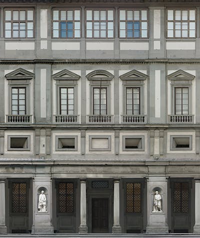 Elementi architettonici degli Uffizi