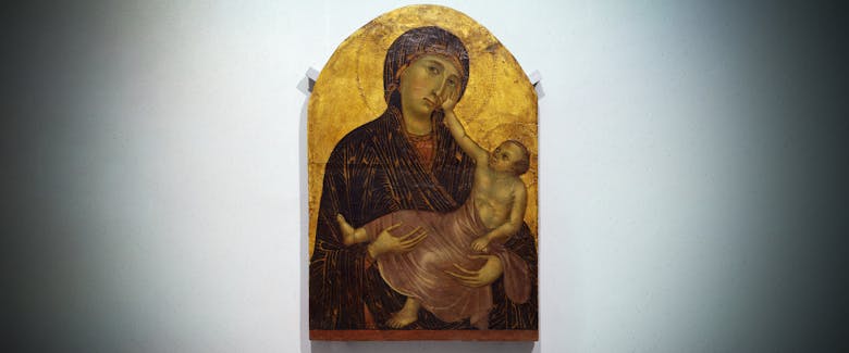 Cimabue e Giotto (?) - Madonna col Bambino