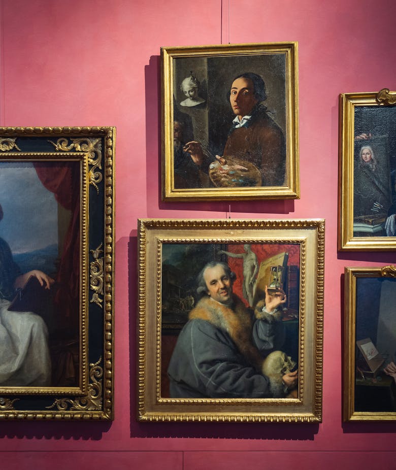 The Uffizi self-portraits