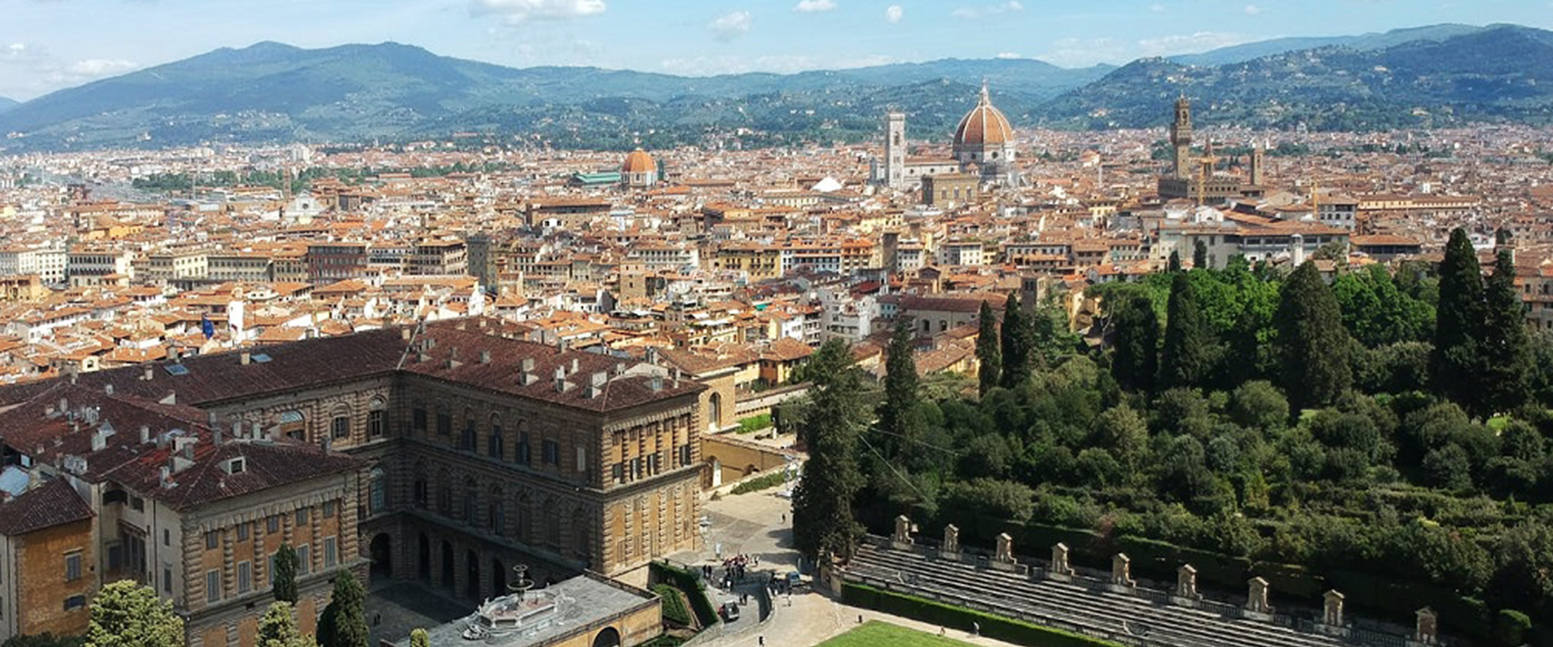 Vista su Firenze dal Giardino di Boboli