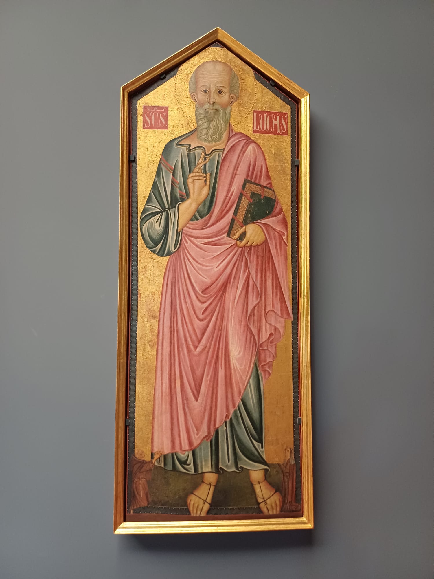 New arrangement of the 13th-century room in the Uffizi