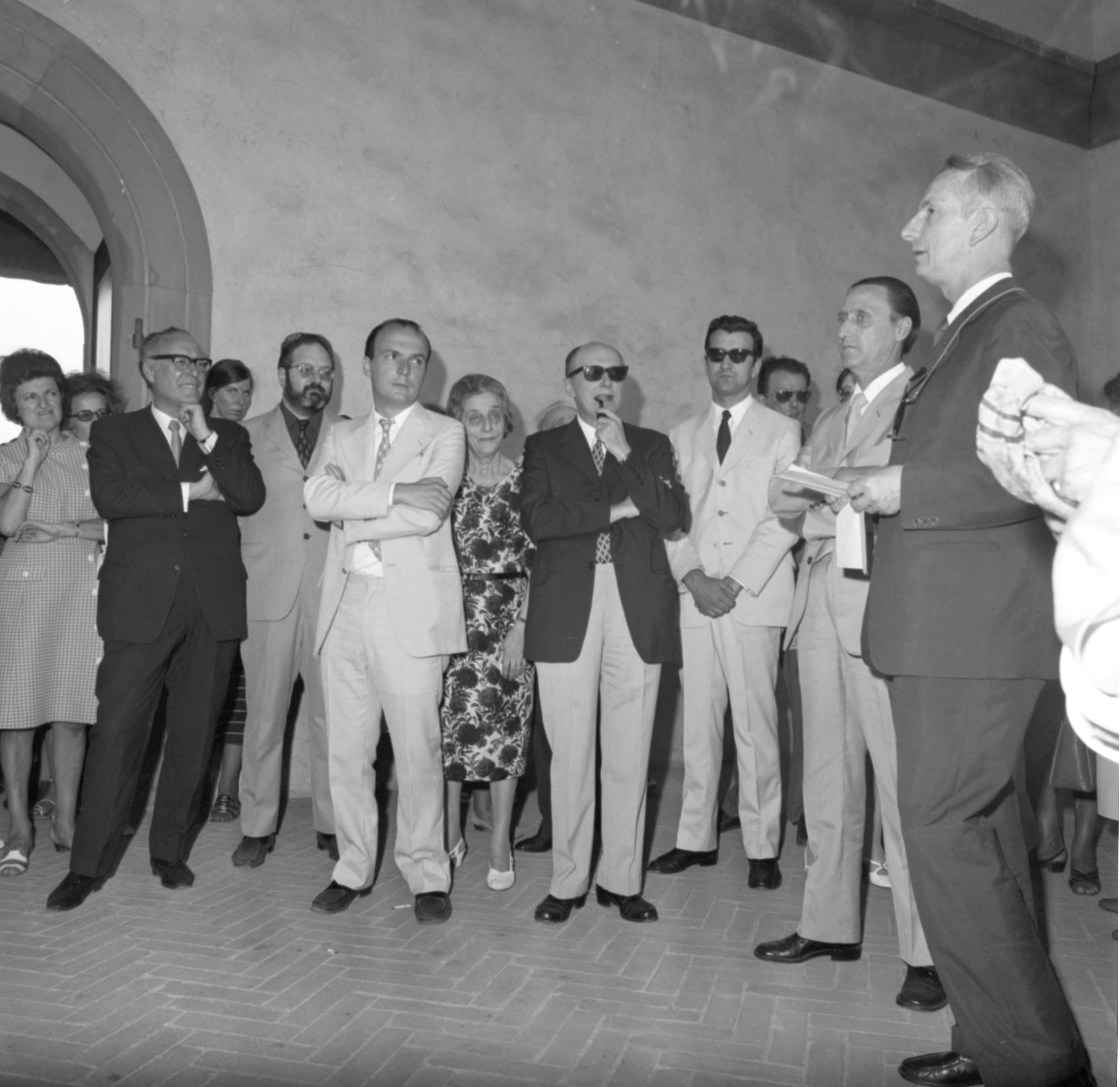 Firenze 1971, Inaugurazione di mostra