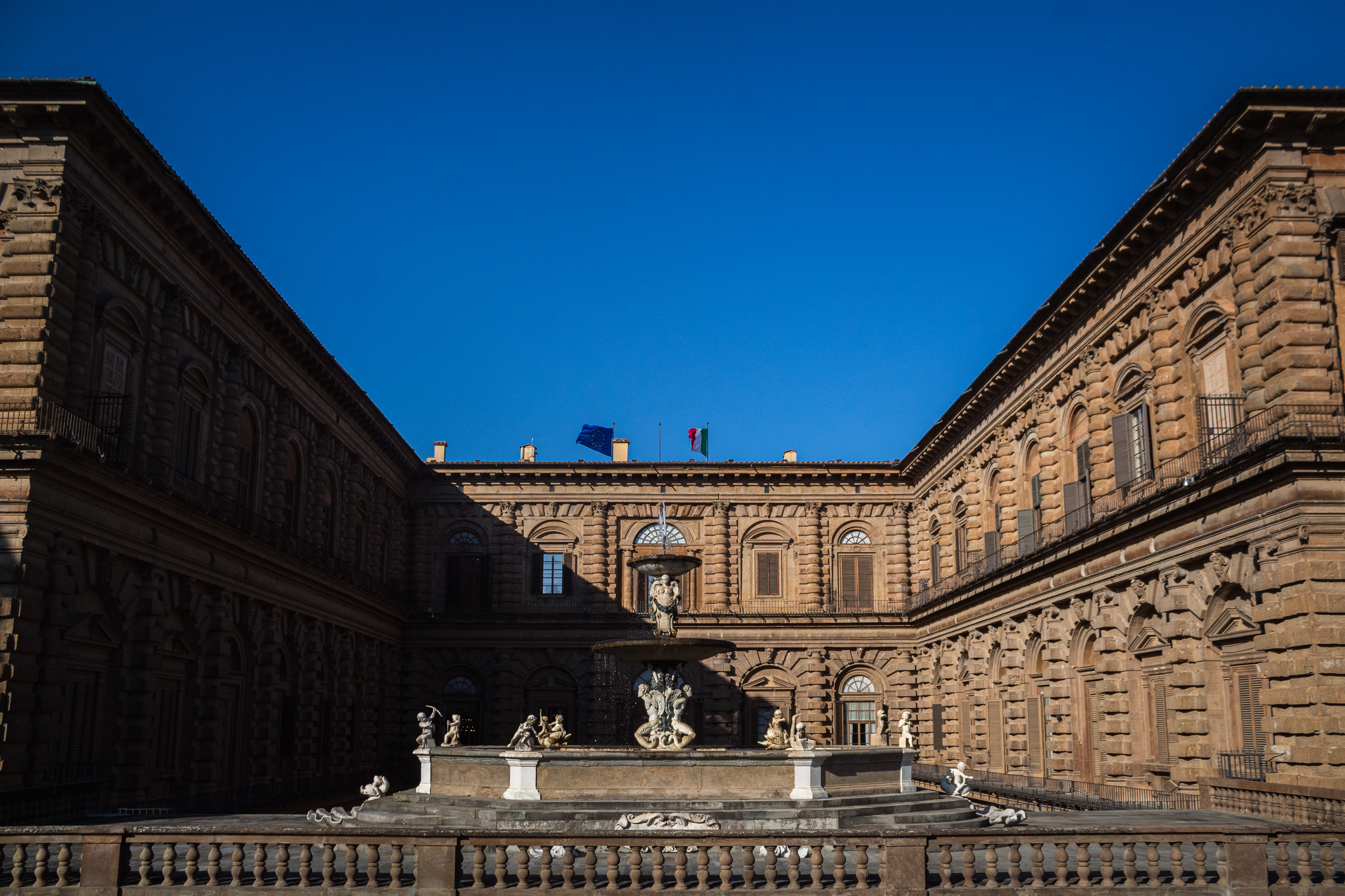 Cortile dell'Ammannati di Palazzo Pitti