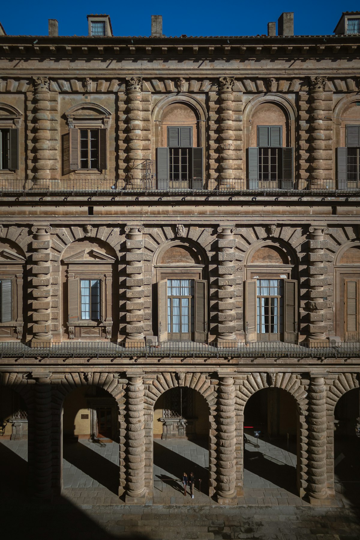 Ammannati Courtyard Uffizi Galleries