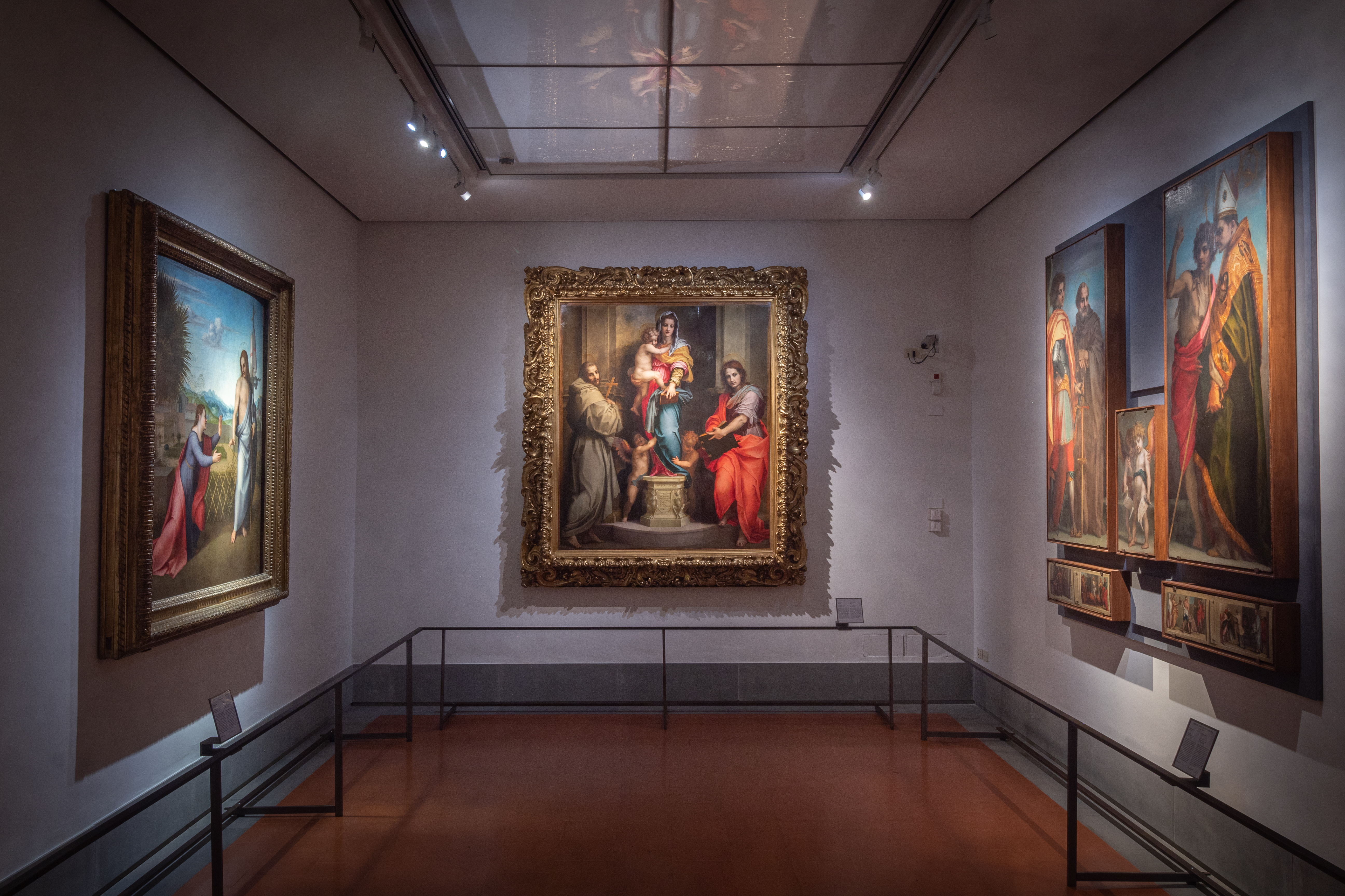 The new rooms dedicated to Andrea del Sarto and the early 16th