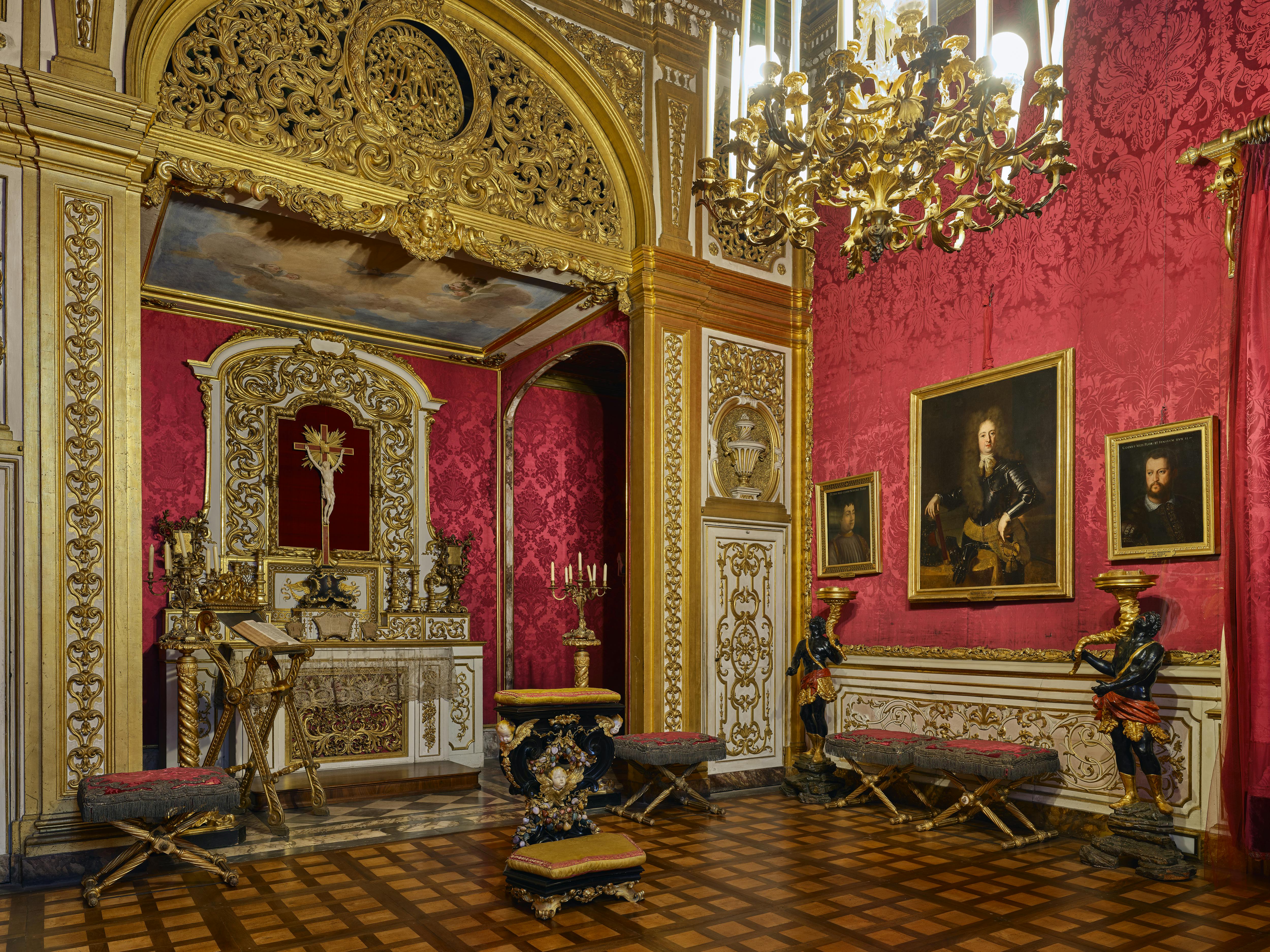 Royal Apartments fresco at Pitti Palace