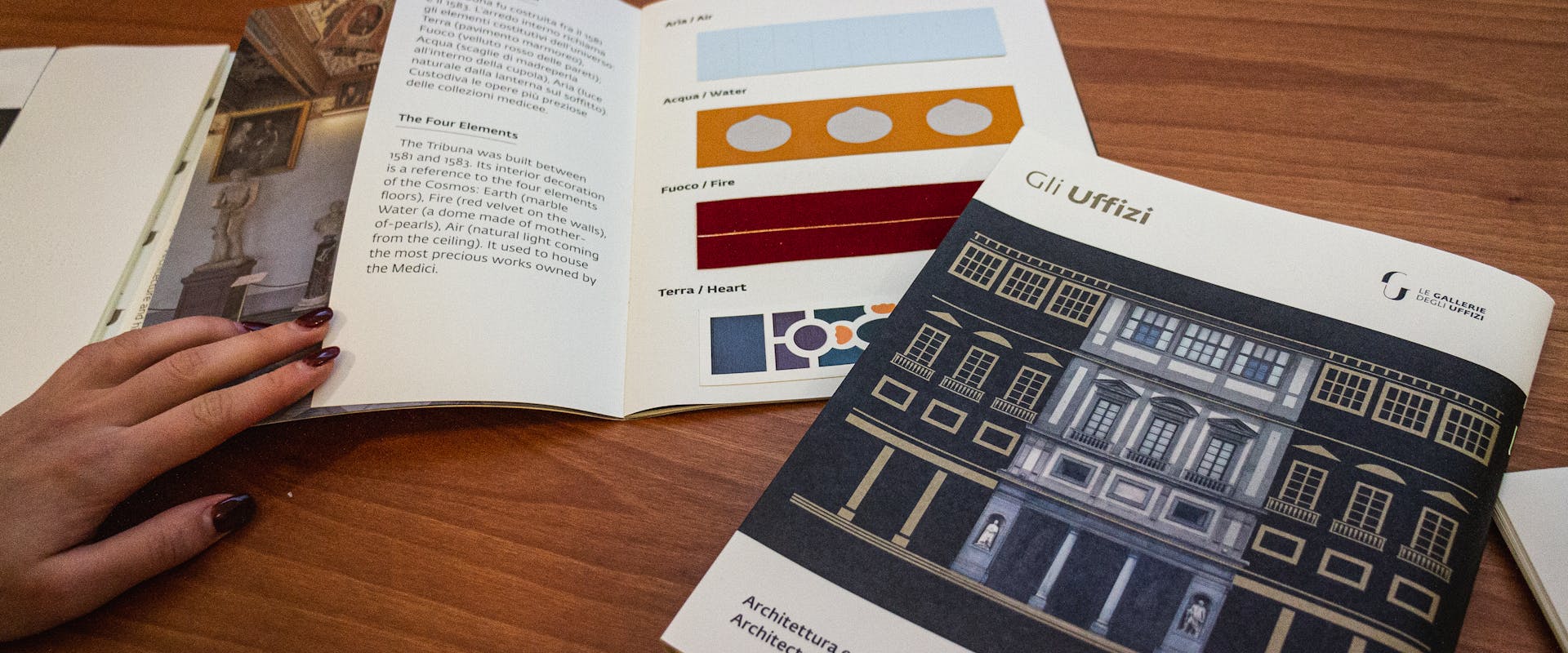 Gli Uffizi. Architettura e storia - il libro tattile