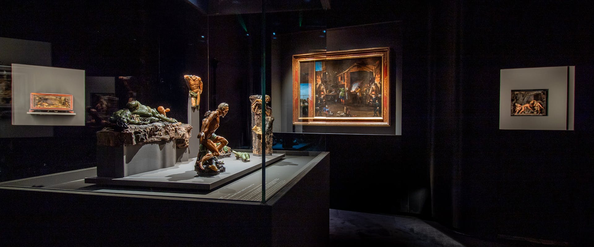 Exhibition ‘Once upon a time’, photos of the exhibition setup Exhibition ‘Wax upon a time’, photos of the exhibition setup