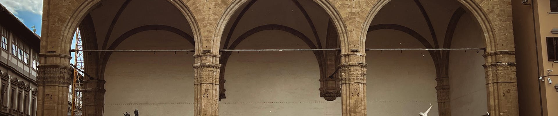 Immagine della Loggia dei Lanzi in Piazza Signoria