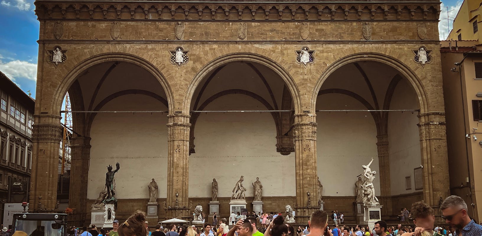 Immagine della Loggia dei Lanzi in Piazza Signoria
