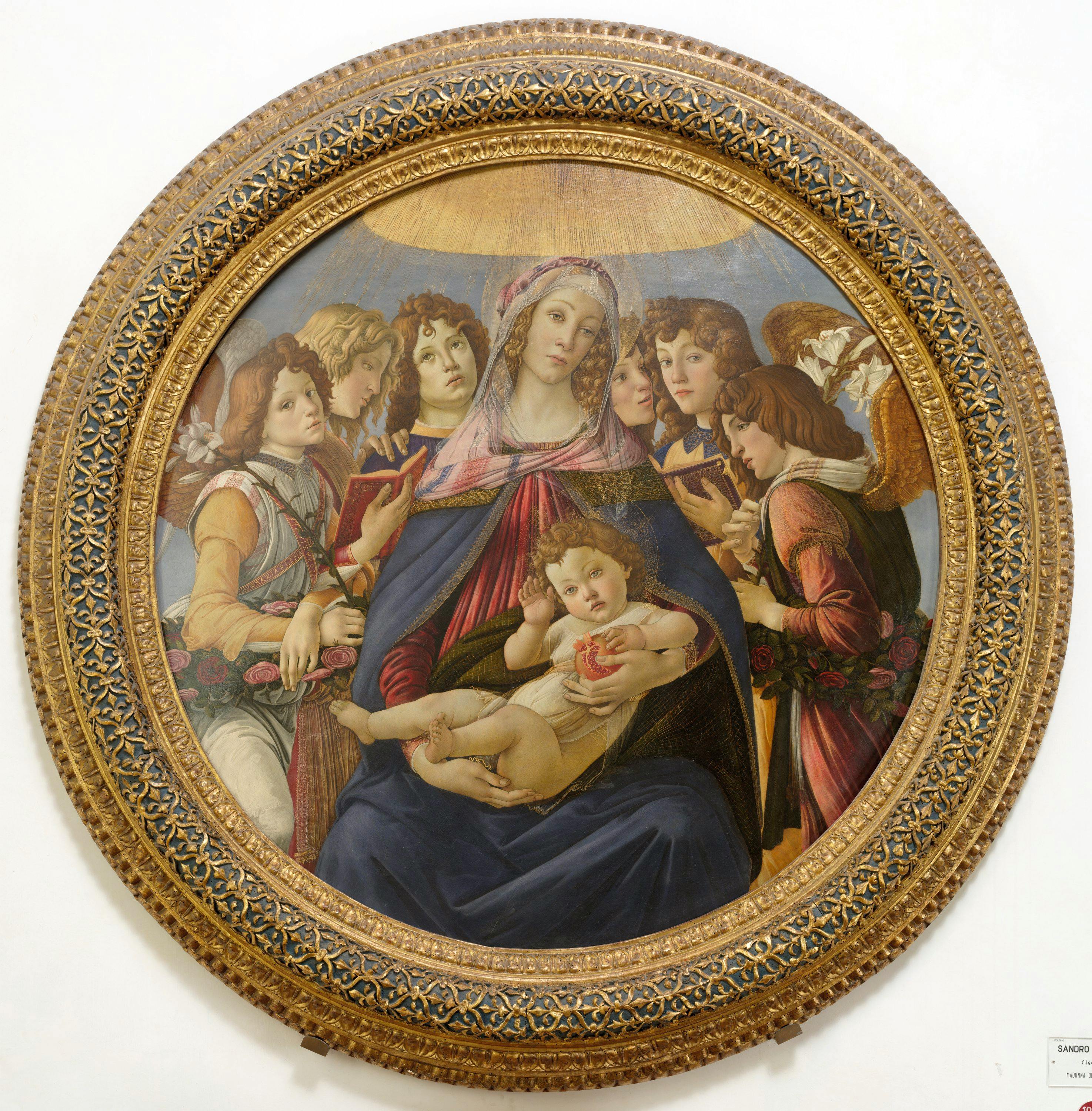 Madonna col bambino e angeli