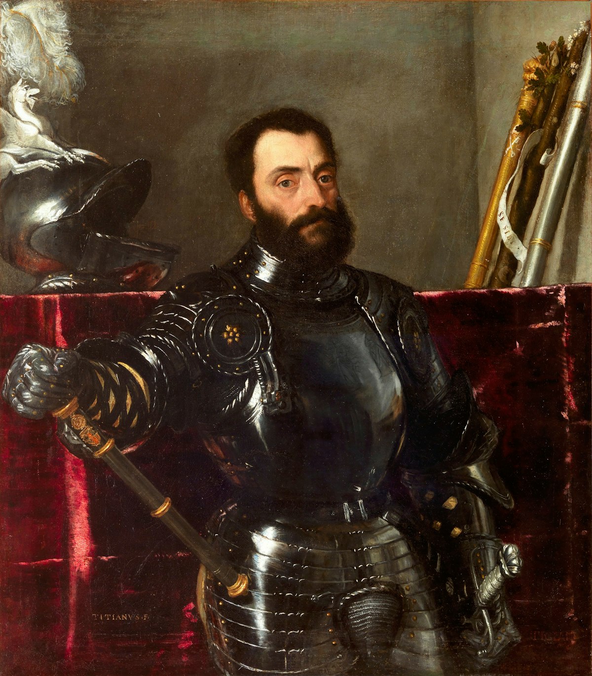 Maria Della Rovere Portrait of Francesco Maria della Rovere by Titian