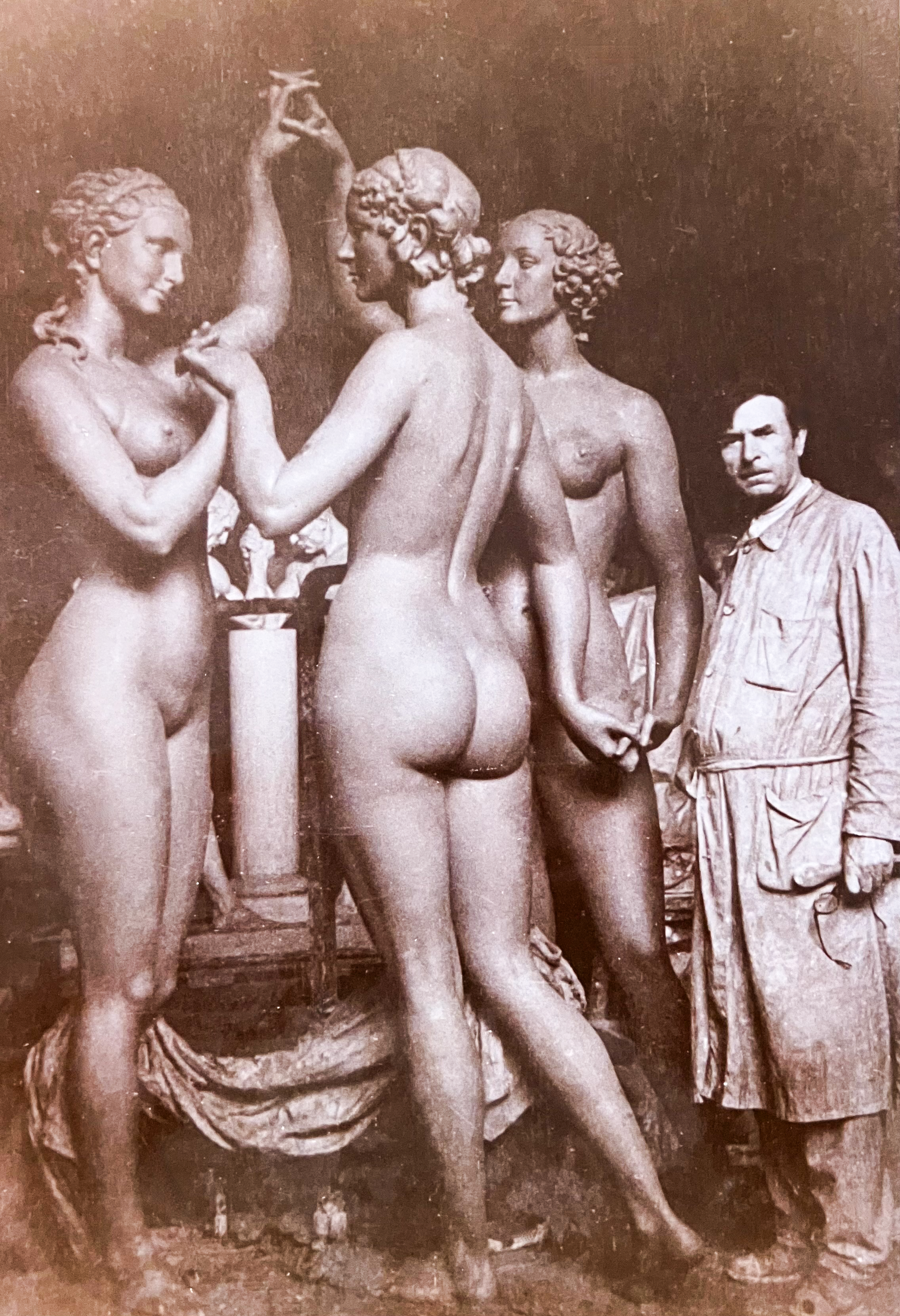 Le tre grazie di Donatello Gabbrielli