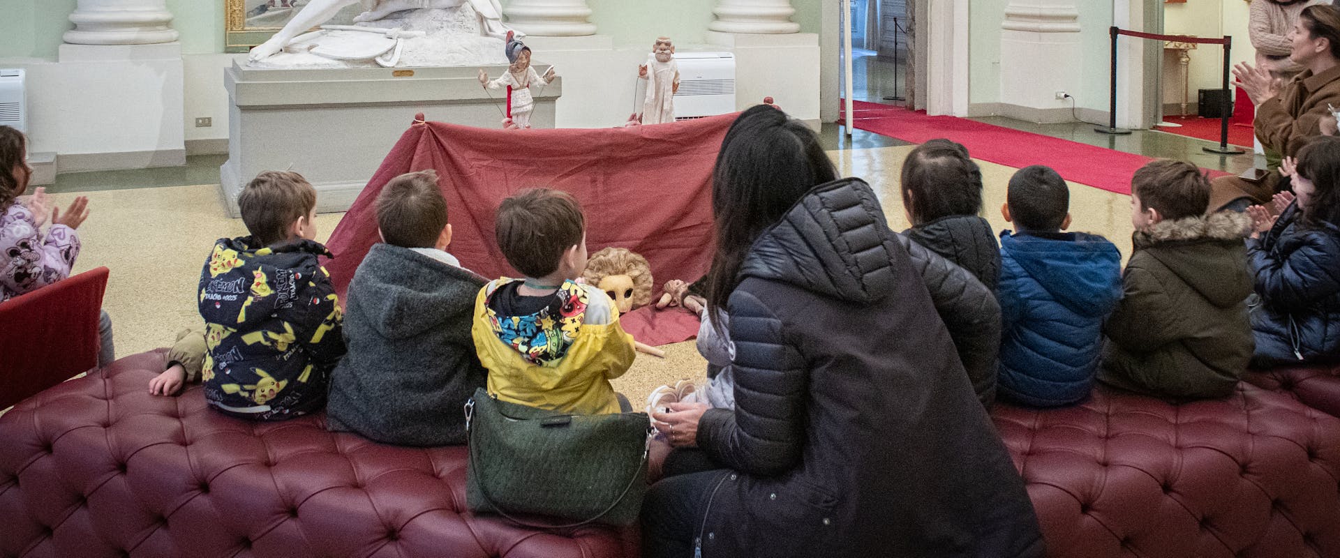 Attività di bambini a Palazzo Pitti Attività di bambini a Palazzo Pitti