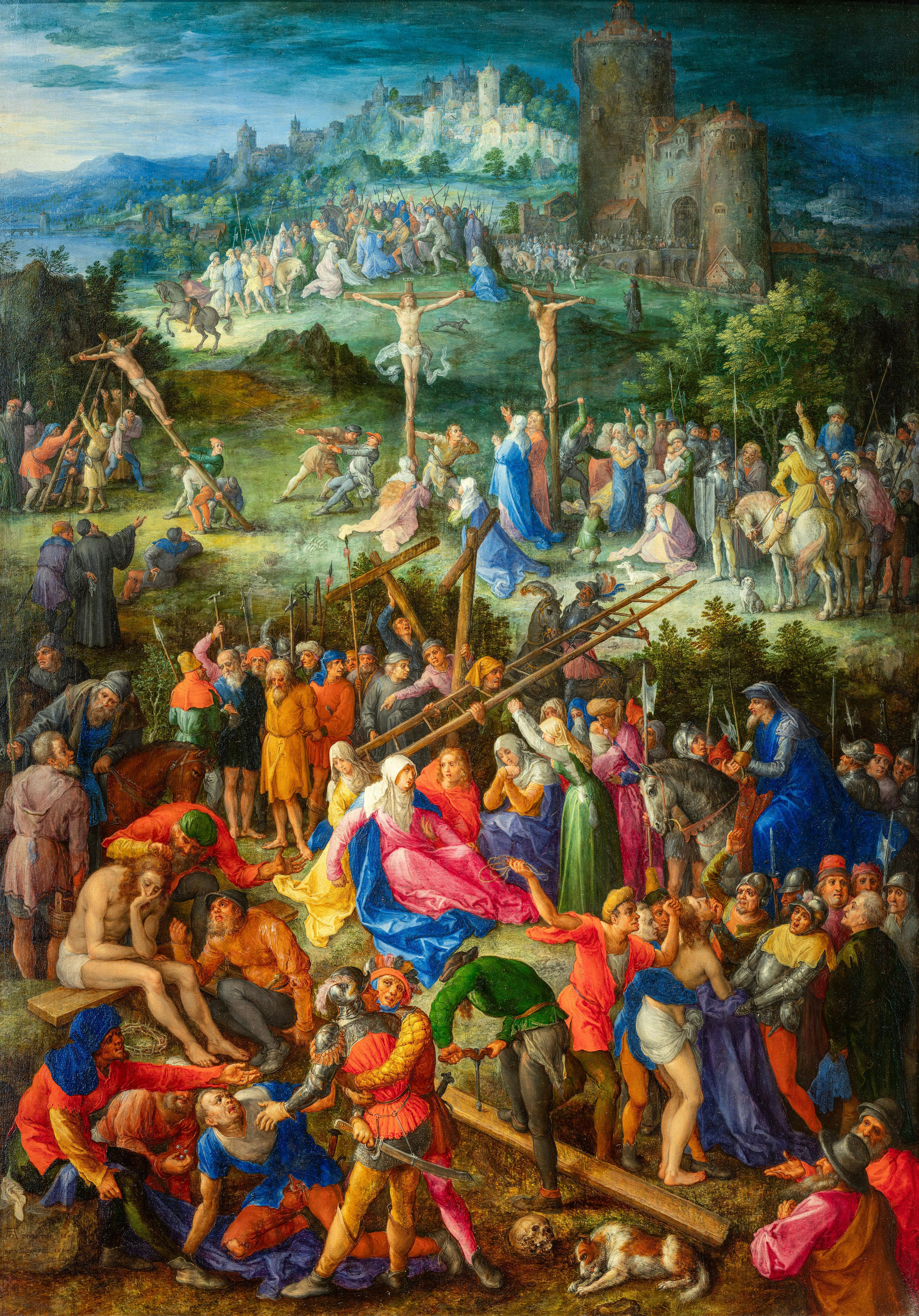 Jan Brueghel il Vecchio, detto dei Velluti, Il Grande Calvario