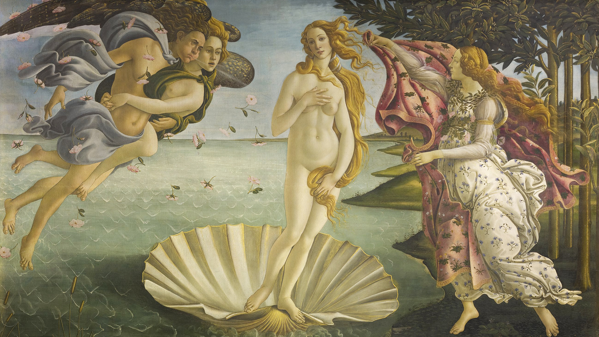 La Nascita di Venere di Sandro Botticelli