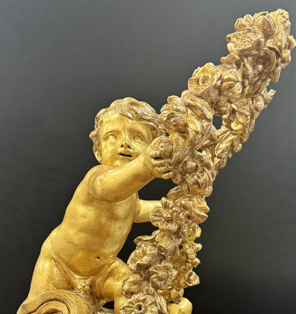 Culla barocca, particolare