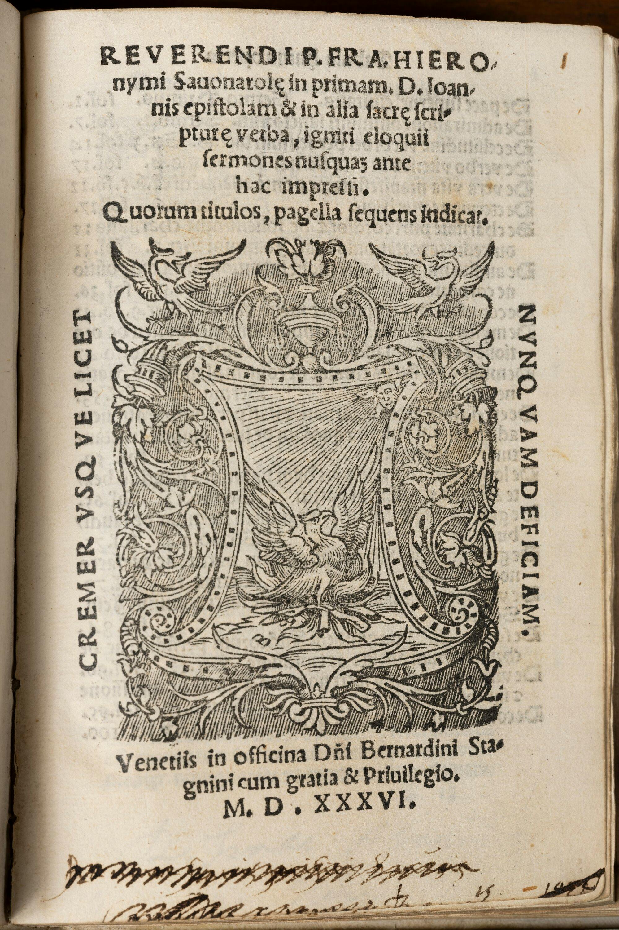Prediche di Savonarola sulle Epistolae di Giovanni Prediche di Savonarola sulle Epistolae di Giovanni