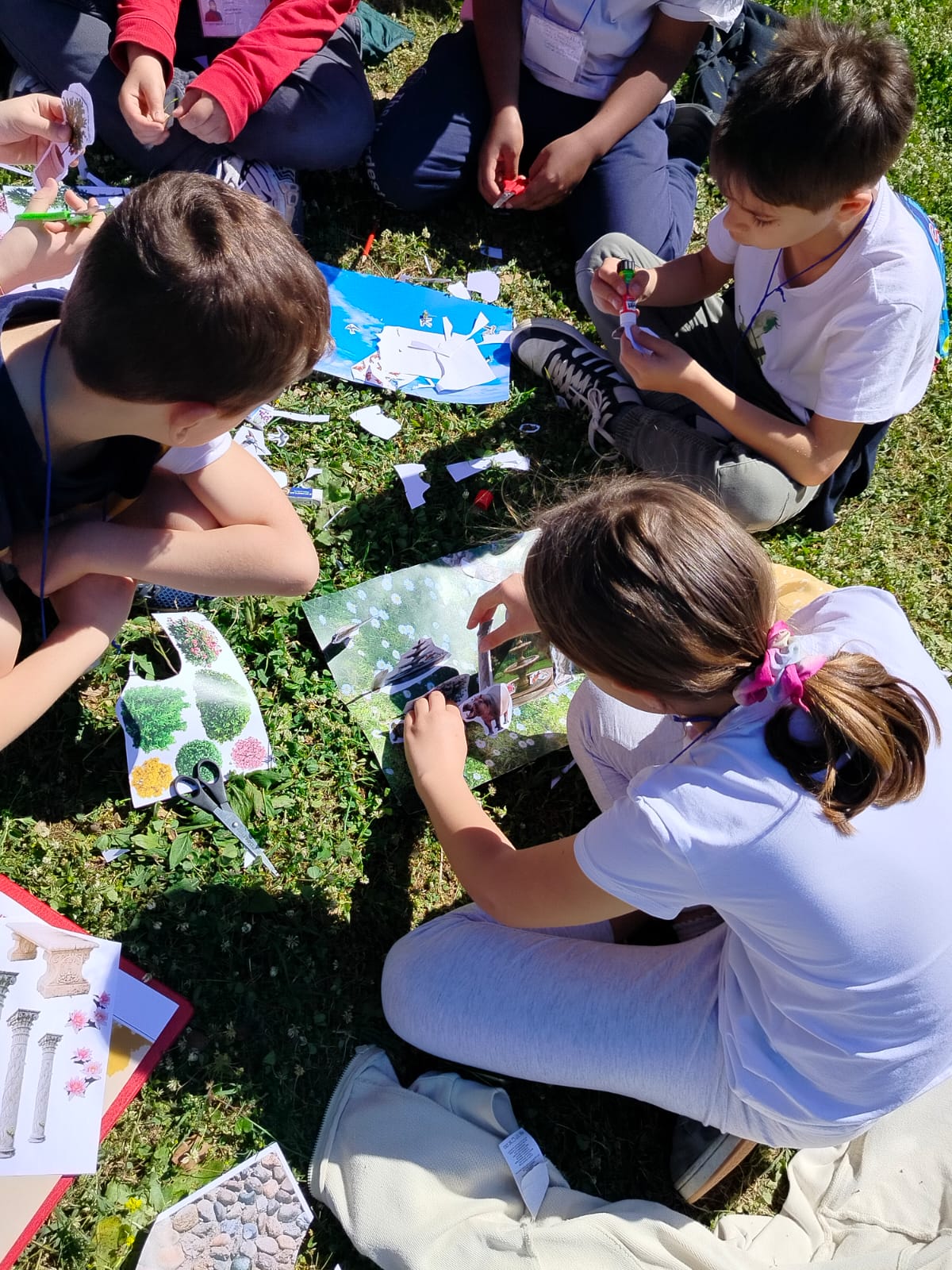 Attività educativa per bambini nel Giardino di Boboli