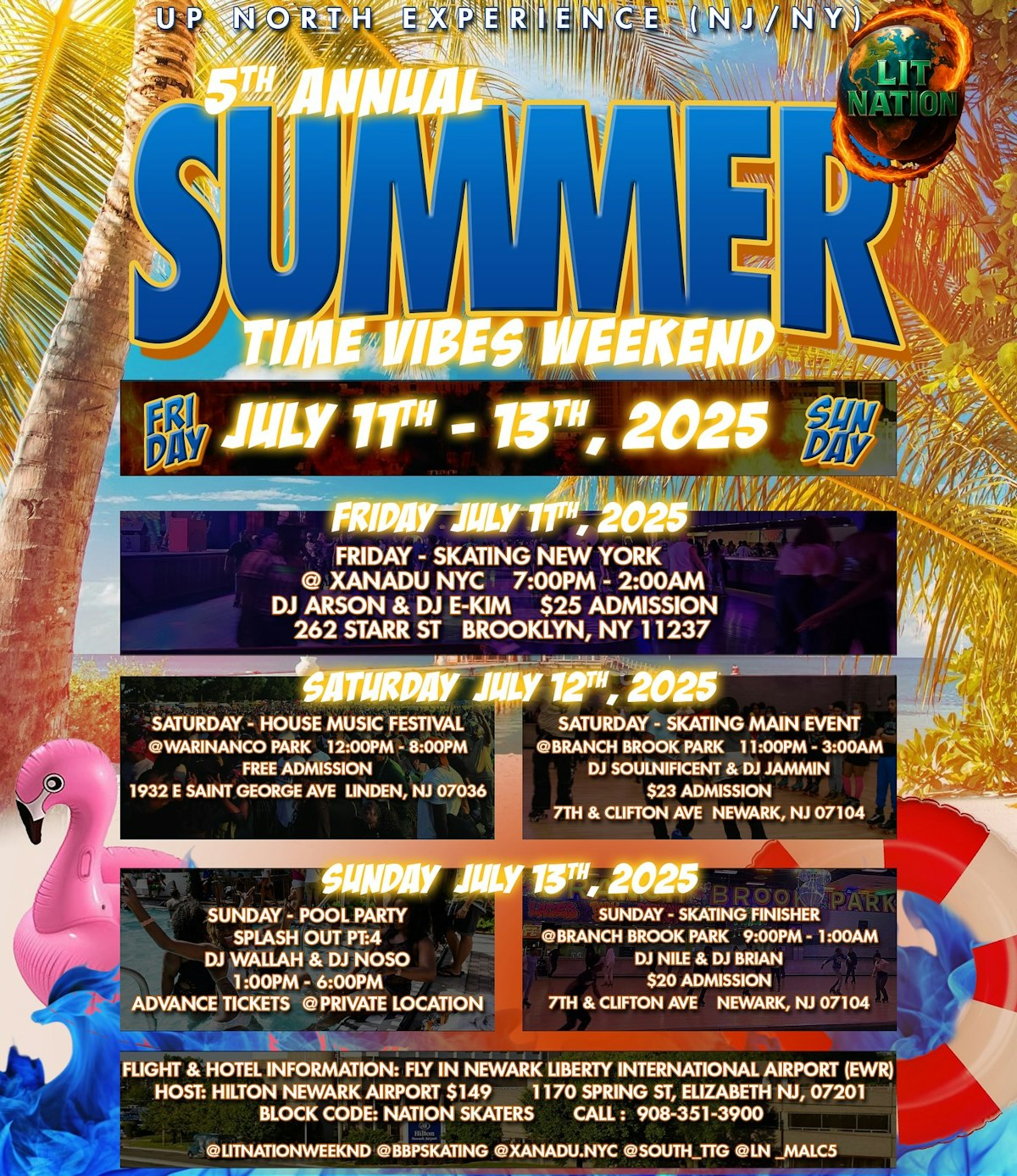 5th Annual Summertime Vibes Weekend - DubSkate