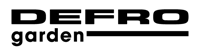 DEFRO garden logo