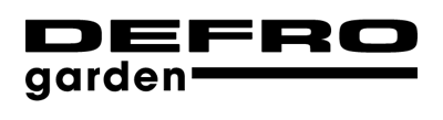 DEFRO garden logo