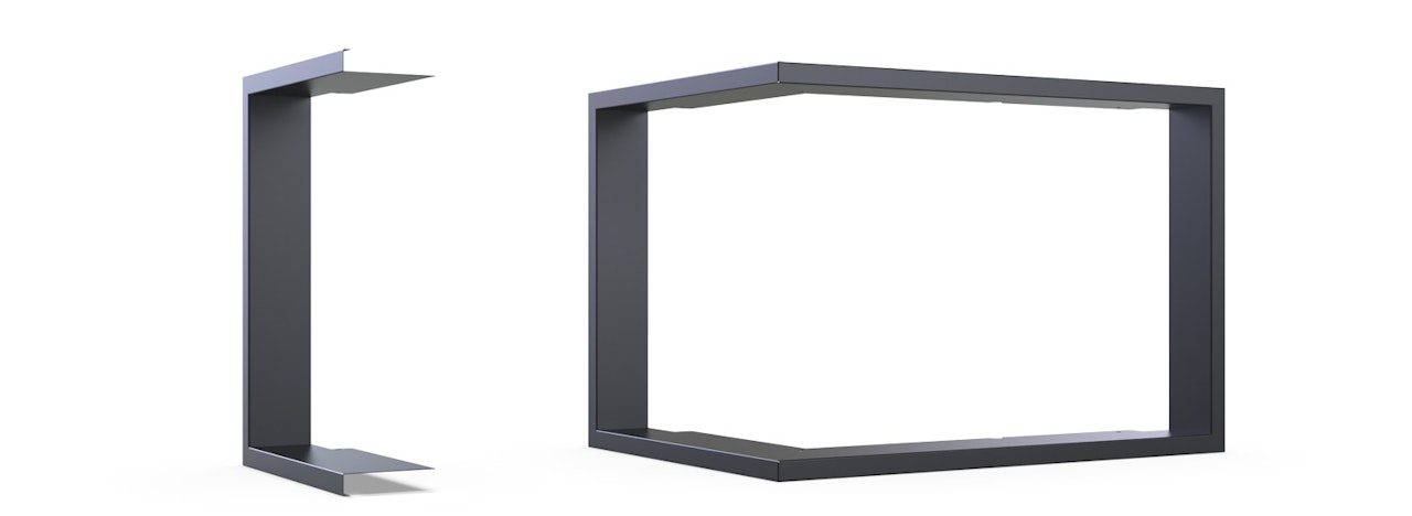 DEFRO HOME INTRA XSM BL MINI dekorativni okvir