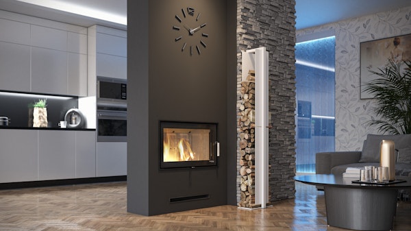 Vgradni kamin na drva DEFRO HOME INTRA SM SLIM