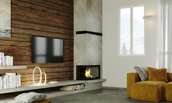 Vgradni kamin na drva DEFRO HOME IMPULS SM BL G