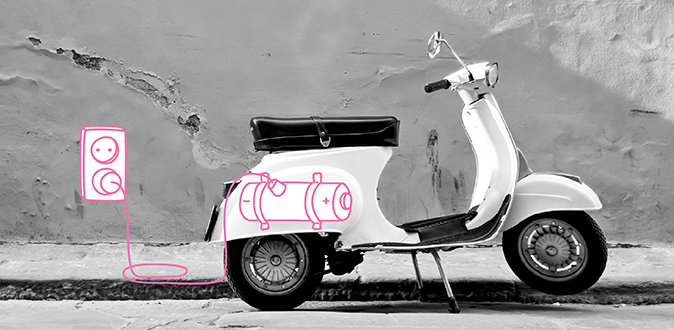 Verlenging levensduur accu van elektrische scooter Verlenging levensduur accu van elektrische scooter