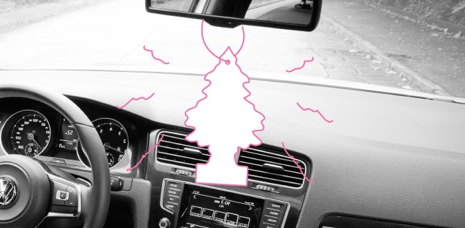 Zo ruikt een stinkende auto weer fris Zo ruikt een stinkende auto weer fris