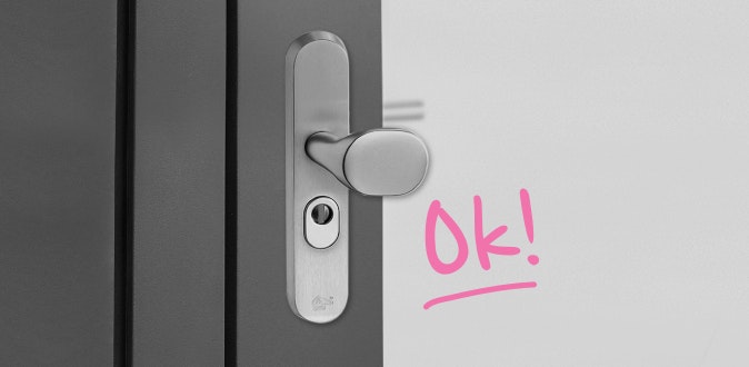 Hier voldoet een veilig slot aan Hier voldoet een veilig slot aan
