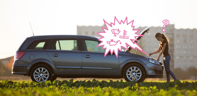Controleer regelmatig de vloeistoffen van uw auto Controleer regelmatig de vloeistoffen van uw auto