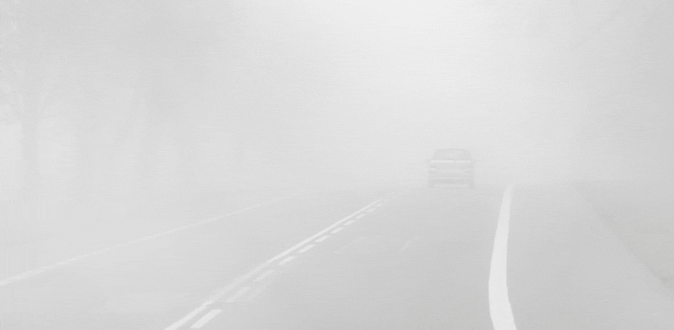 Het gevaarlijkste weer om in te rijden Het gevaarlijkste weer om in te rijden