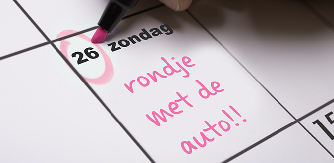 Zondag is de veiligste dag van de week