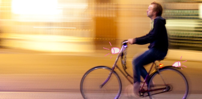 Het geheim van een goed verlichte fiets Het geheim van een goed verlichte fiets