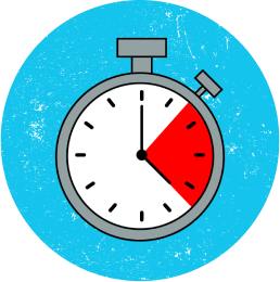 Icon of a timer.