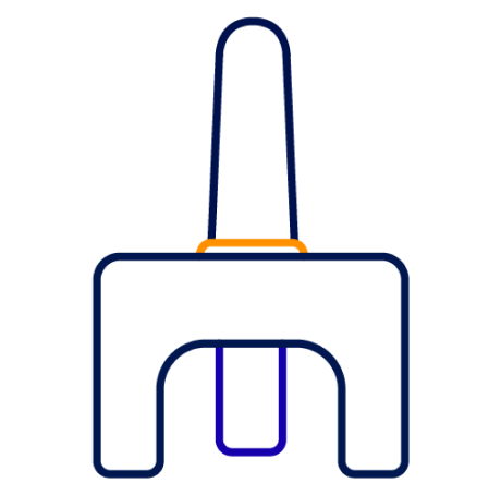 Icon of naloxone.