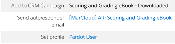 Screenshot of prospect activity in Salesforce