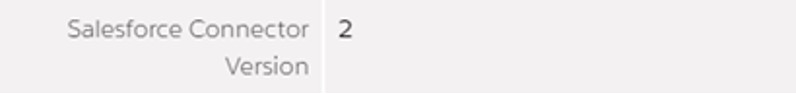 Salesforce V2 connector screenshot