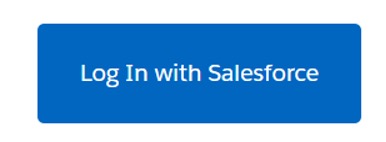 Screenshot of log in with salesforce button