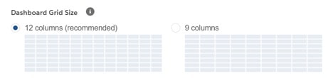 Changing the grid size in Salesforce