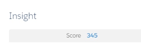 Screenshot of typical lead scoring in Pardot