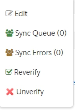 Screenshot of Pardot sync errors