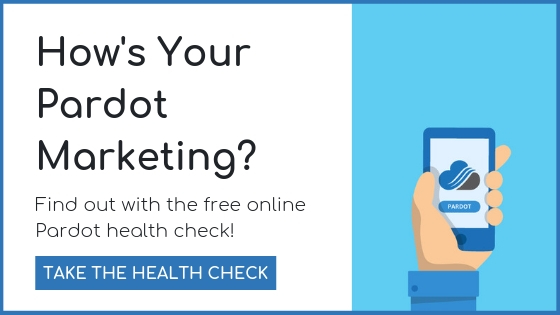 Take the free Pardot health check by clicking here