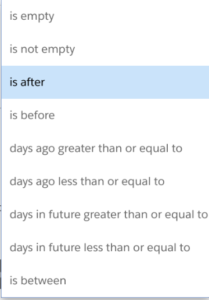 Pardot date field automation criteria