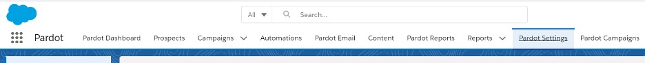 Pardot lightning settings tab for where to find pardot v2 connector version